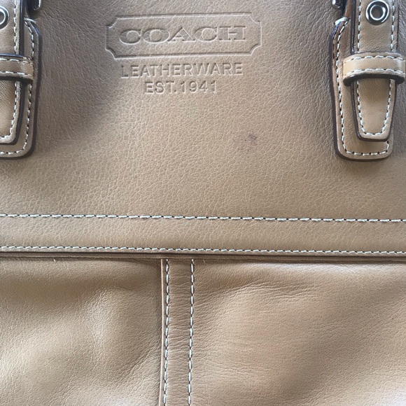 Coach purse - Camel Color - Picture 3 of 3